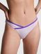 Трусики Victoria's Secret PINK стрінги фіолетові / Rib Logo S 1975443151 фото 1