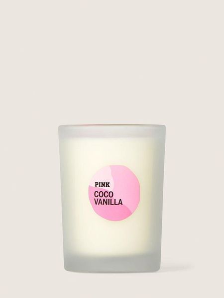 Ароматизированная свеча Victoria's Secret Pink кокос и ваниль COCO VANILLA 1753629846 фото