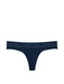 Трусики Victoria's Secret стринги синие (L) / Logo Cotton Thong Panty  11170325 фото 1