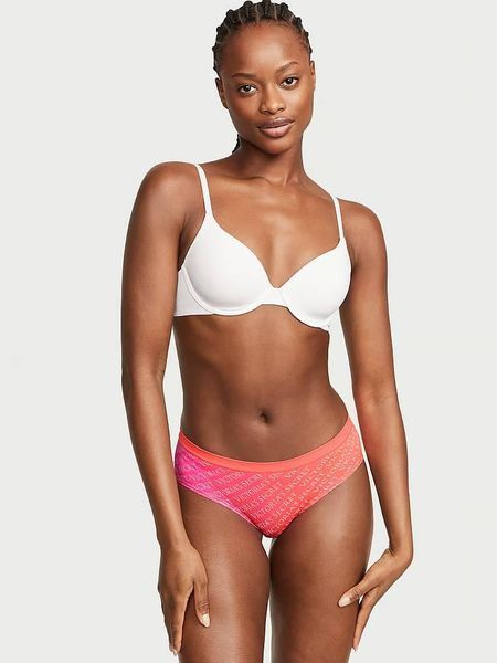 Трусики Victoria's Secret хипхаггеры розовые (S) / Seamless Hiphugger Panty 2082965682 фото