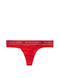 Трусики Victoria's Secret стрінги червоні / Logo Cotton Thong Panty L 14170325 фото 1