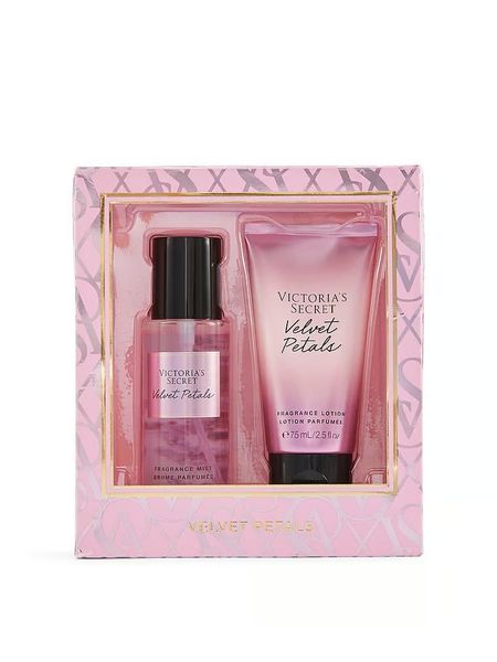 Набір міст і лосьйон міні Victoria's Secret Velvet Petals 1565977883 фото