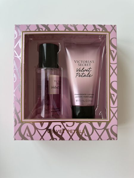 Набір міст і лосьйон міні Victoria's Secret Velvet Petals 1565977883 фото