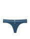 Трусики Victoria's Secret стрінги сині / Logo Cotton Thong Panty 1975450945 фото 4