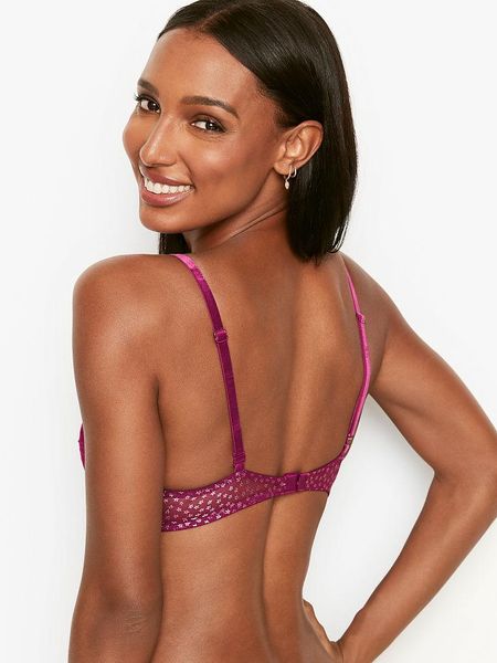 Бюстгальтер Victoria’s Secret 34C (75C) фуксия кружевной 1353082284 фото