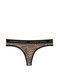 Трусики Victoria's Secret стринги леопард / Logo Cotton Thong Panty S 8211124 фото 1