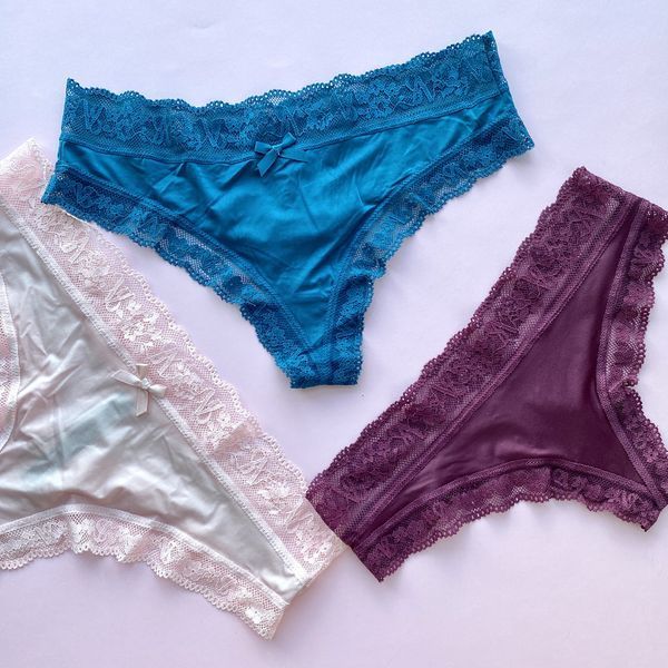 Трусики Victoria's Secret чики голубые S 1514723047 фото