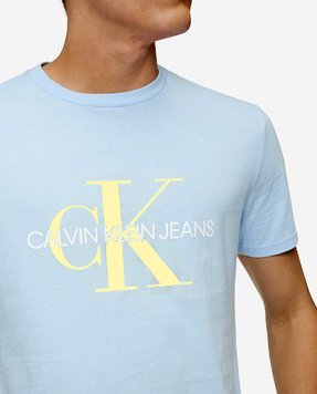 Мужская футболка Calvin Klein размер S голубая 1341116790 фото