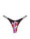 Трусики Victoria's Secret стринги со стразами в цветочек (XS) 1568806786 фото 1