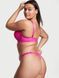 Трусики Victoria's Secret стринги со стразами кружево розовые XS 1568855789 фото 3