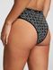 Трусики Victoria's Secret PINK бразильяна черные / Logo Cotton Brazilian 1060325 фото 2