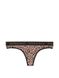 Трусики Victoria's Secret стринги леопардовые / Logo Cotton Thong Panty 1744273832 фото 1