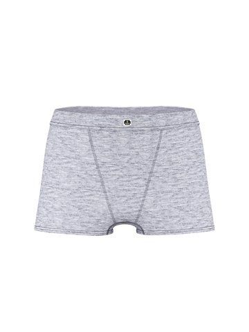 Трусики Victoria's Secret шорты серые / Logo Cotton Boyshort 5170325 фото
